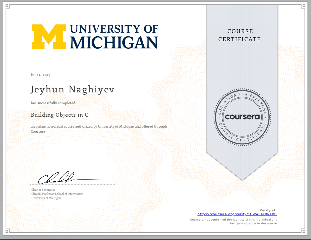 Certificate 5